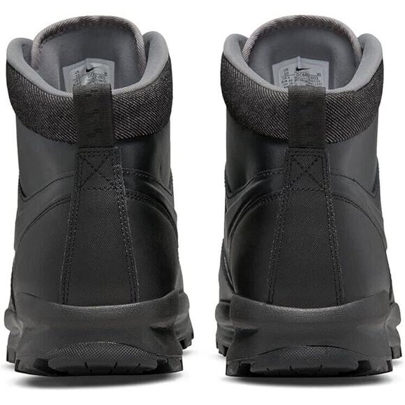 Nike Men Manoa Leather Hiking boot Size 8.5 Black Water Resistant NEW DC8892 001 - Picture 5 of 6